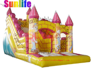 inflatable castle clown fantasic slide