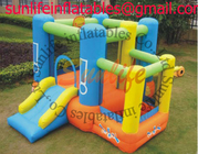 inflatable 0.55mm pvc tarpaulin jumping castle BO136