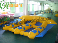 inflatable Stimulate flying fish blue and yellow boat MB009 for flying