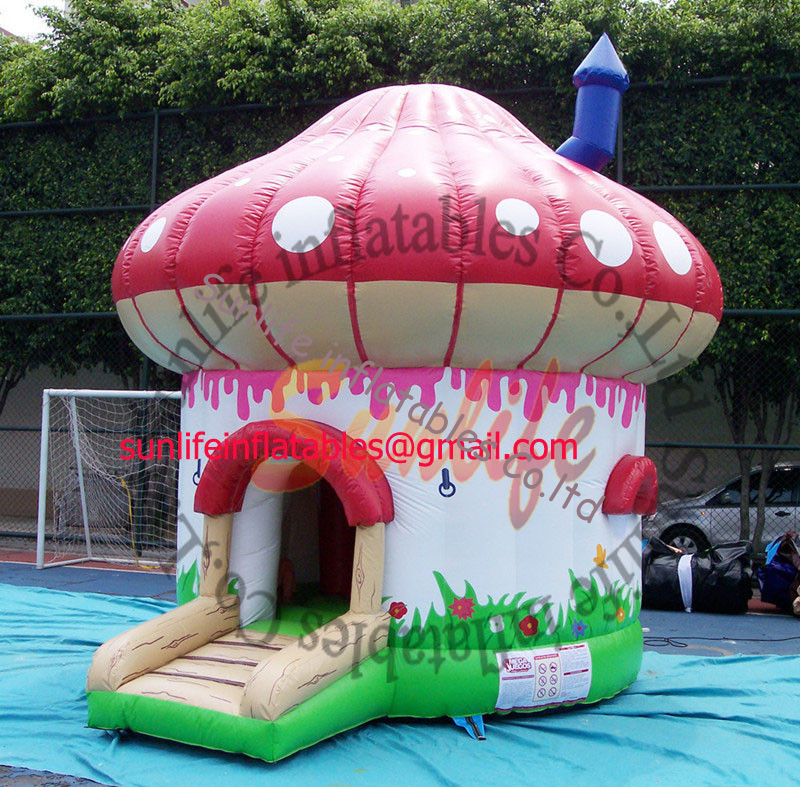 inflatable Mushroom bouncer castle BO158