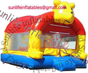 inflatable 0.55mm pvc tarpaulin jumping castle BO034