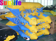 inflatable Stimulate flying fish blue and yellow boat MB009 for flying