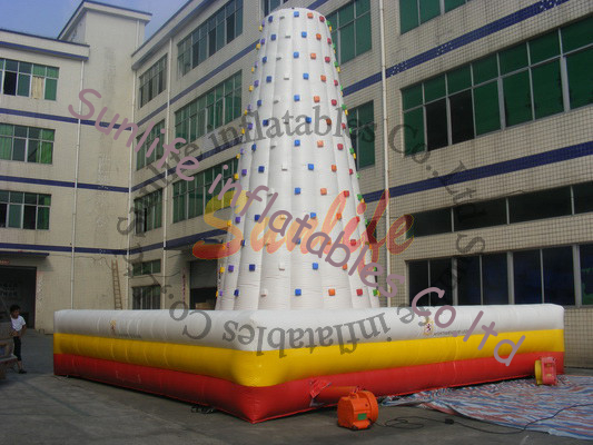 inflatable high quality exciting climbing wall