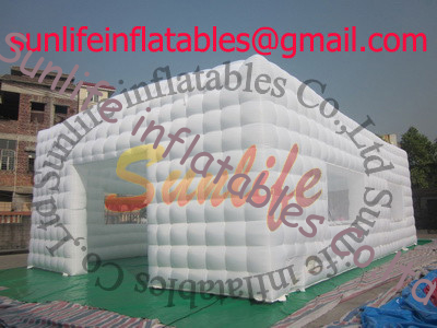 hot sell inflatable air tight 0.6mm pvc tarpaulin wedding party outdoor outdoor tent