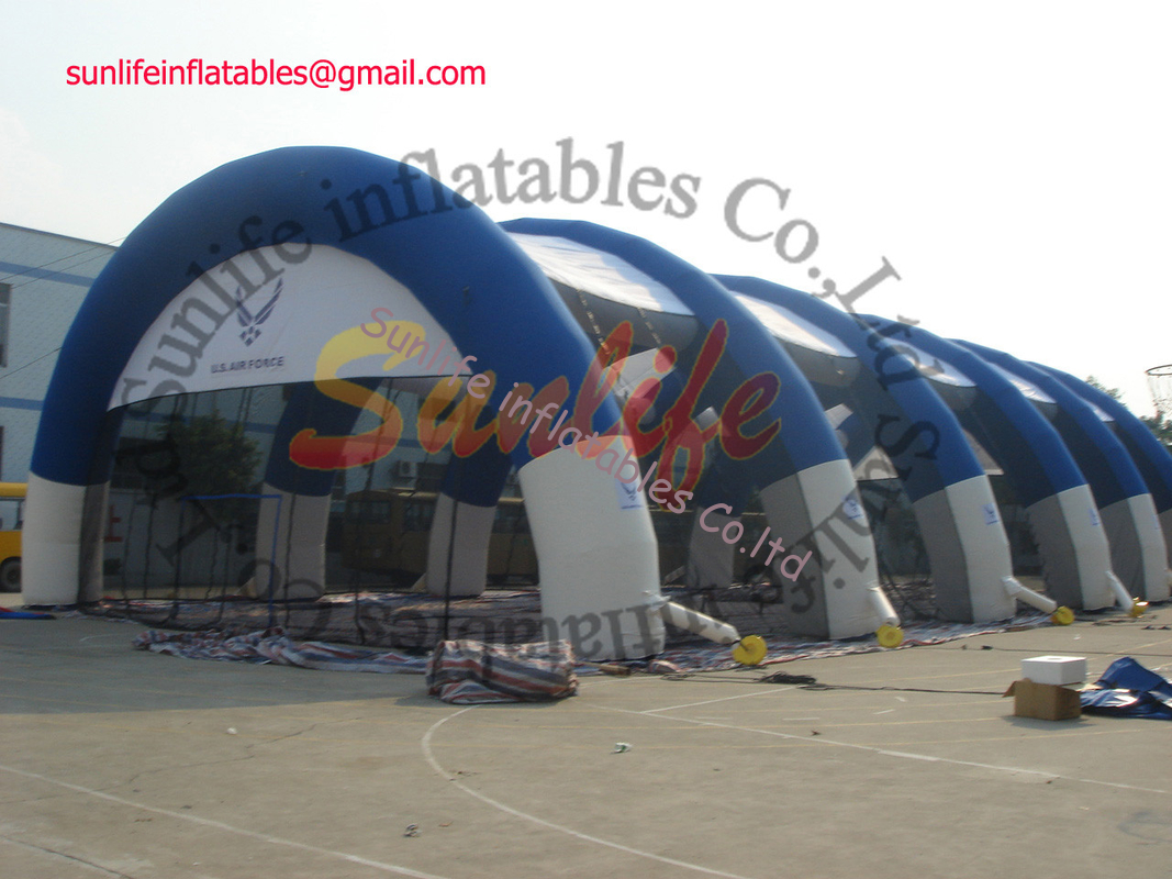 inflatable air constant pvc outdoor paintball bunker sport tent
