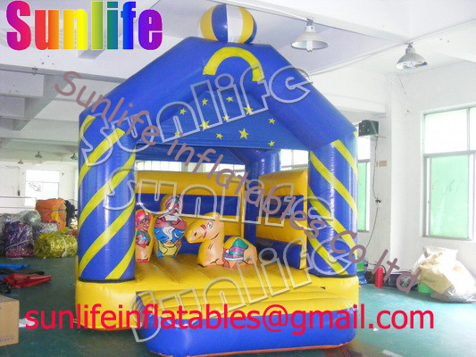 inflatable magical 0.55mm pvc tarpaulin jumping castle