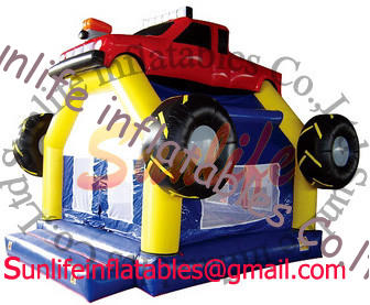 inflatable 0.55mm pvc tarpaulin jumping castle BO175