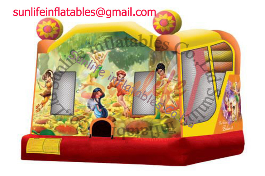 inflatable 0.55mm pvc tarpaulin jumping castle BO103