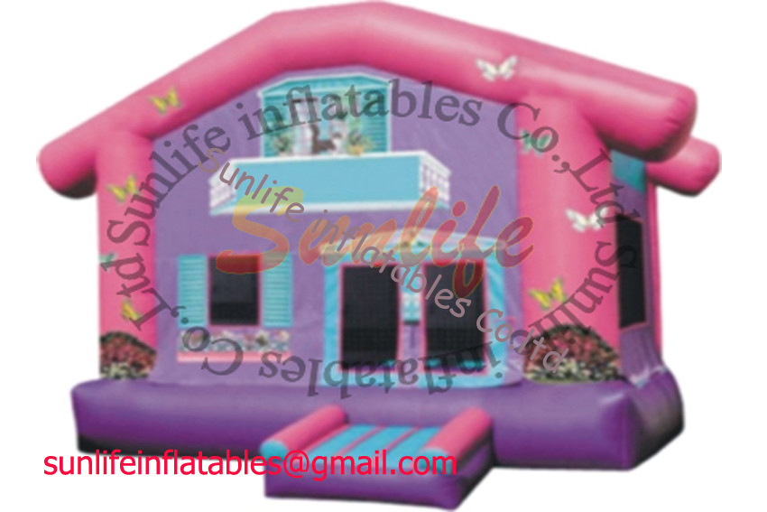 inflatable 0.55mm pvc tarpaulin jumping castle BO082