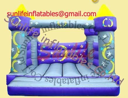 inflatable 0.55mm pvc tarpaulin jumping castle BO048