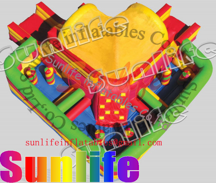 hot sell inflatable jumper slide combo COM040