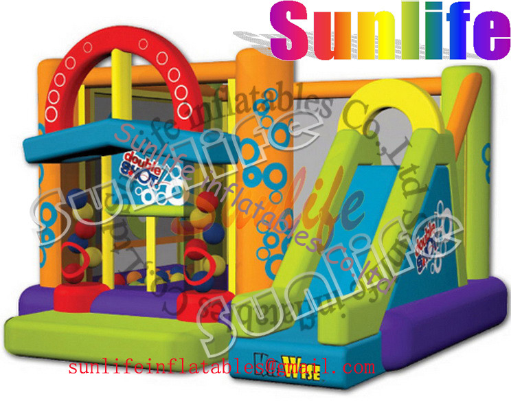 hot sell inflatable jumper slide combo com064