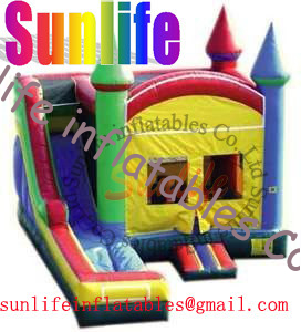 hot sell inflatable 3 in 1 slide combo