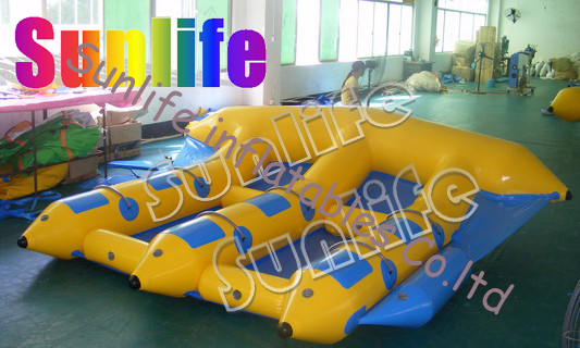 inflatable Stimulate flying fish boat MB008