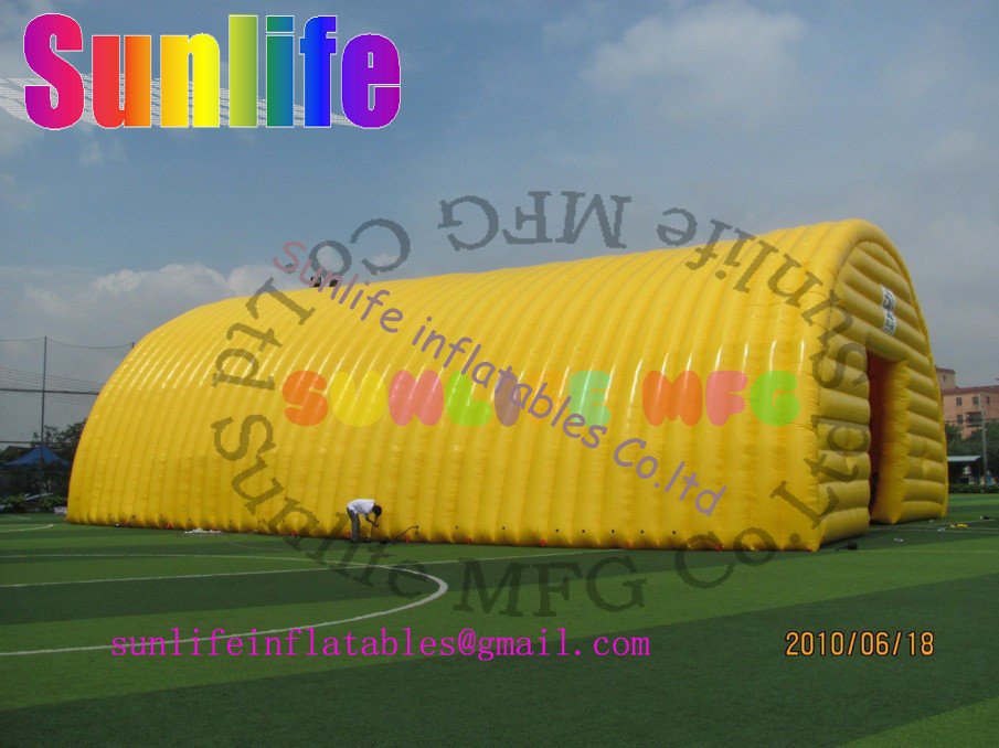 hot sell inflatable air tight 0.6mm pvc tarpaulin wedding party outdoor tent