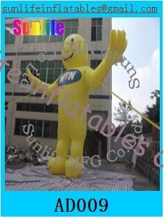 inflatable 210d cartoon for event