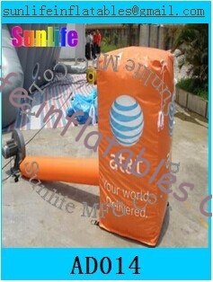 0.55 mm pvc tarpaulin inflatable can