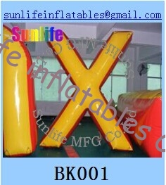 inflatable 44pcs X paintball bunker Flexible combination