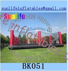 inflatable paintball bunker arena