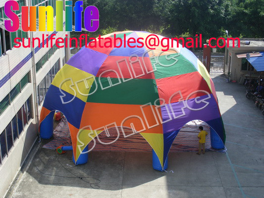 inflatable air constant pvc outdoor spider 10 foots show tent